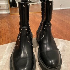 Zara mid half boots